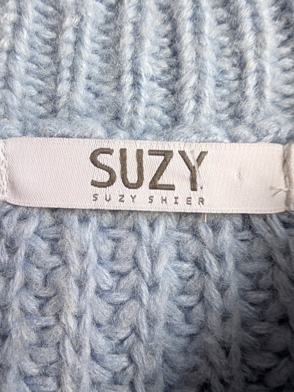 SUZY SHIER Chunky Rib Knit Raglan Sweater | Size XL - Picture 6 of 7